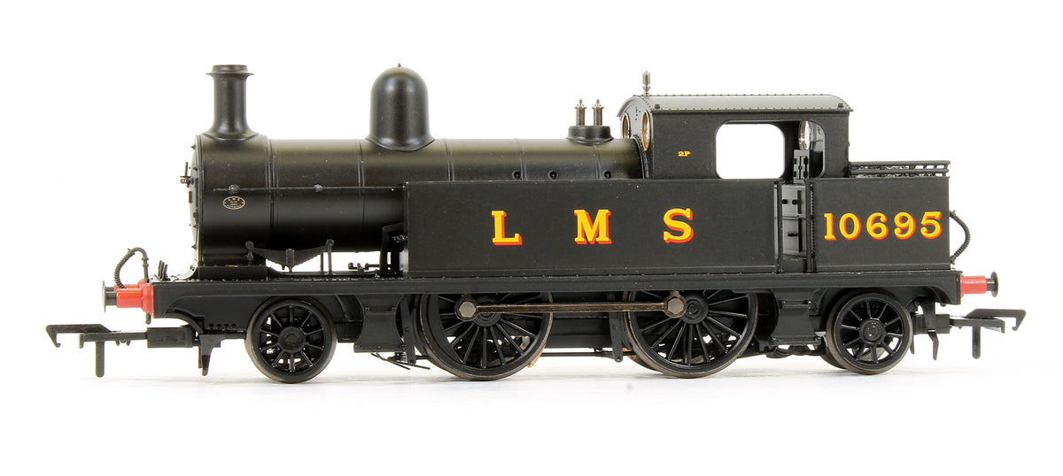 L&YR 2-4-2 Tank 10695 LMS Black Steam Locomotive