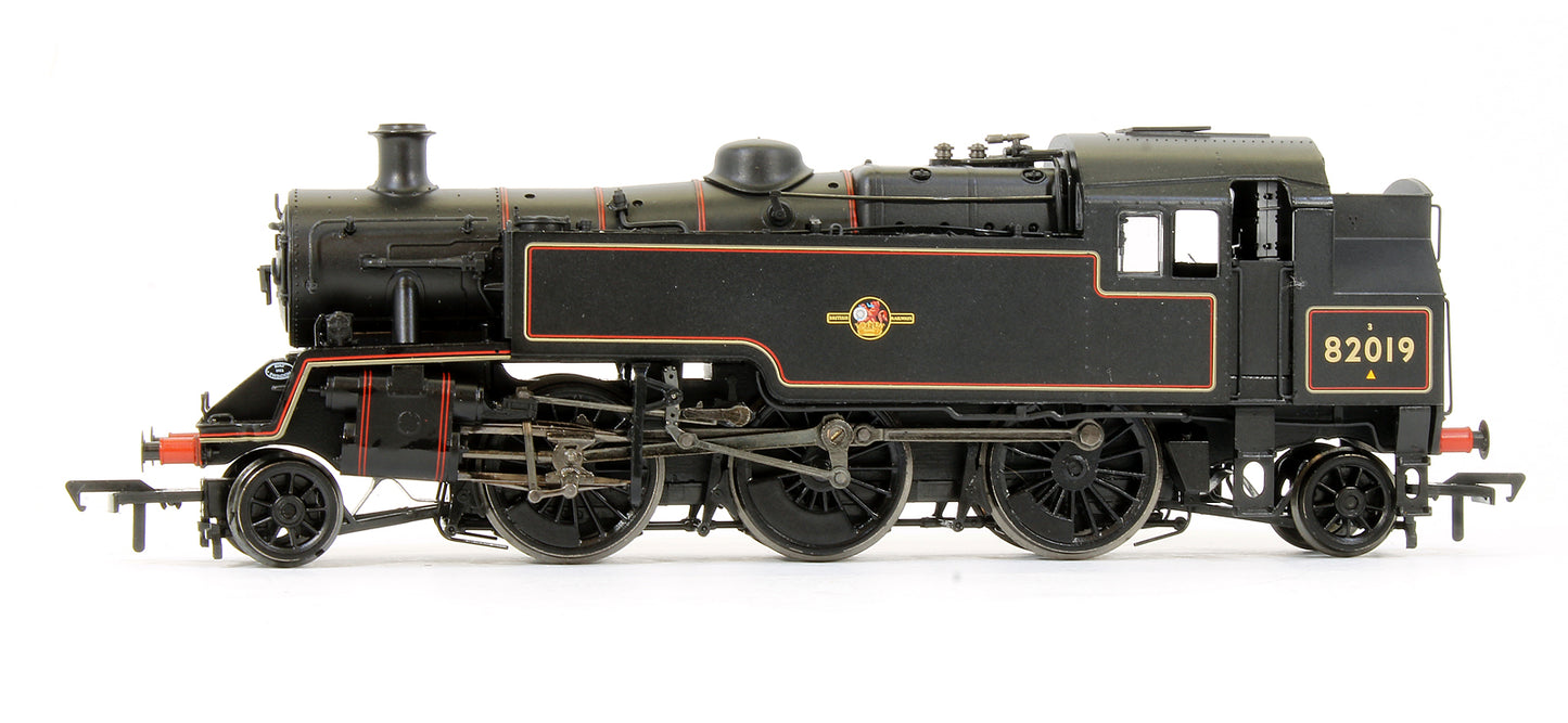 Pre-Owned 31-978 BR Standard Class 3MT 82019 BR Lined Black Late Crest Steam Locomotive - DCC Fitted