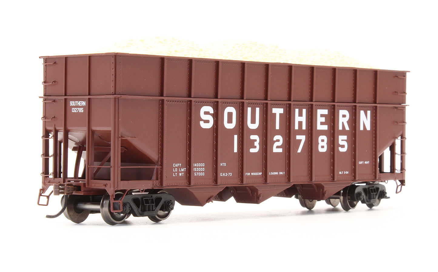 Pre-Owned ATH76577 Set Of 4 Southern 40' Woodchip Hoppers