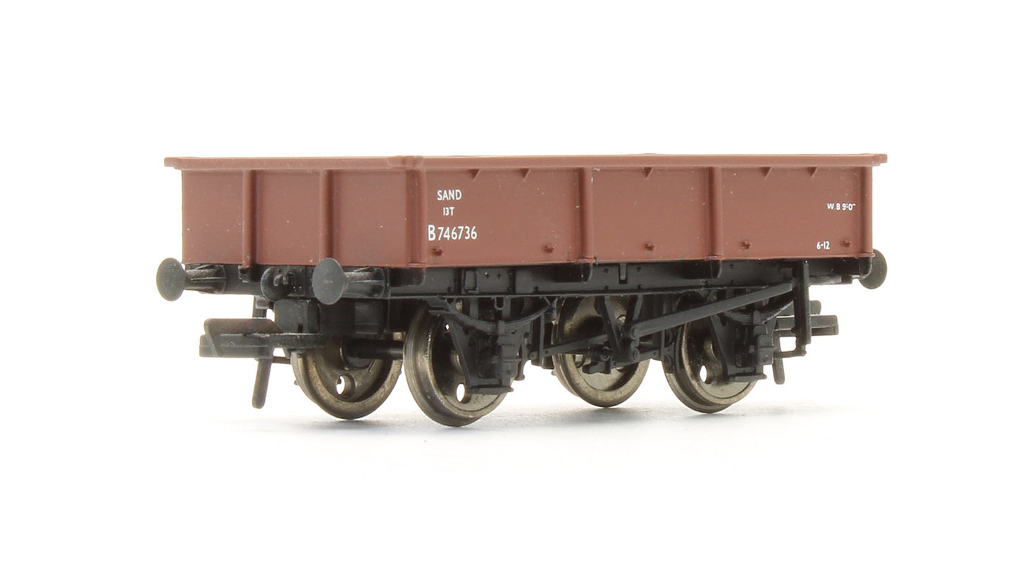 Pre-Owned 37-350A 13T Steel Tippler Wagon BR Bauxite 'B746736'