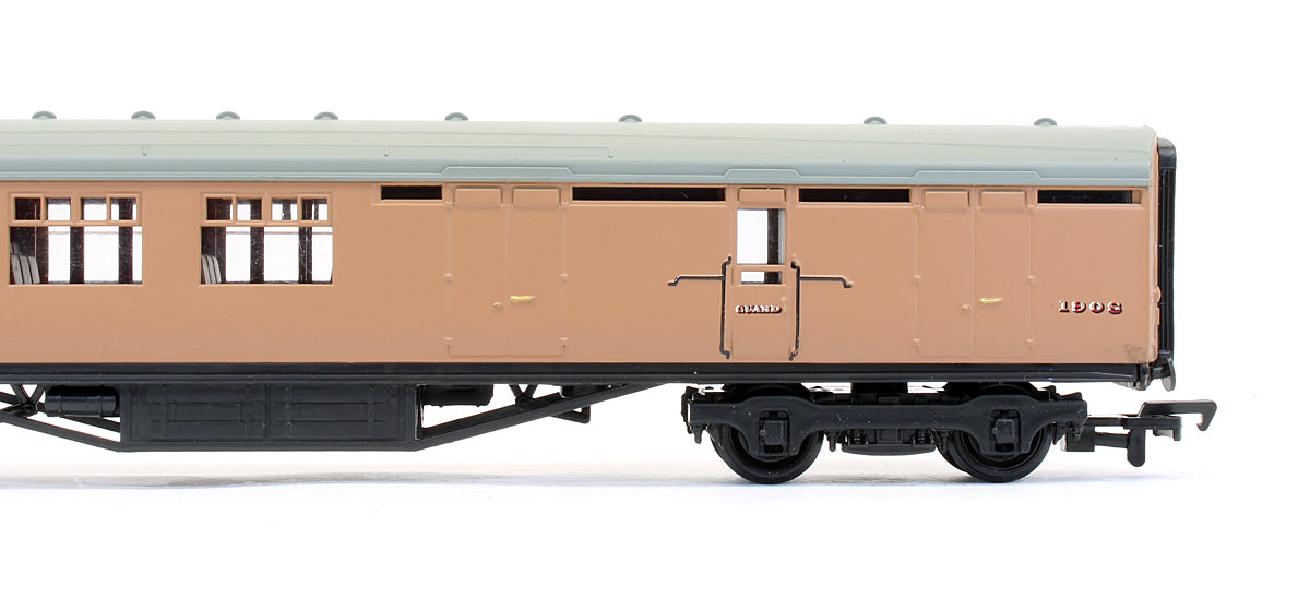 Pre-Owned 63' Thompson 2nd Brake Coach LNER Post War Brown '1908'