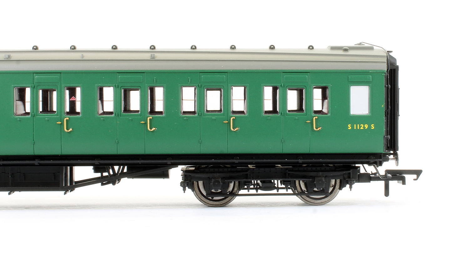 Pre-Owned BR Maunsell Corridor 3rd Class Coach 'S 1129 S'