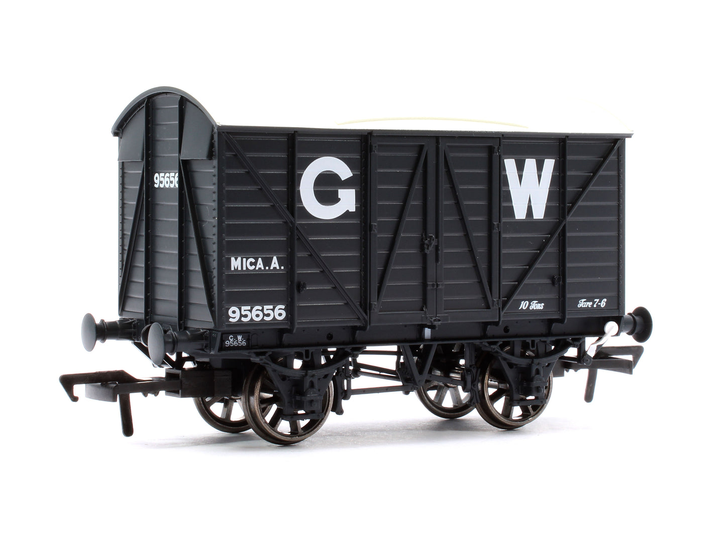 GWR MICA A Diagram X6 Mica A No. 95656, GWR grey (25in lettering)