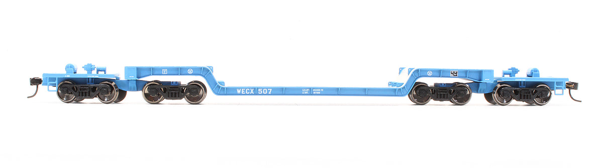 Pre-Owned 910-50224 81' 8-Axle Depressed Centre Flat Car Westinghouse - Road #507