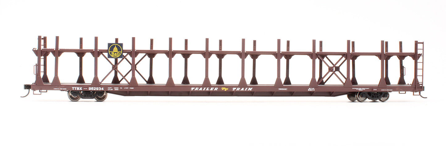 Pre-Owned 910-8006 89' Bi-Level Open Auto Rack Baltimore & Ohio TTBX - Road #962934