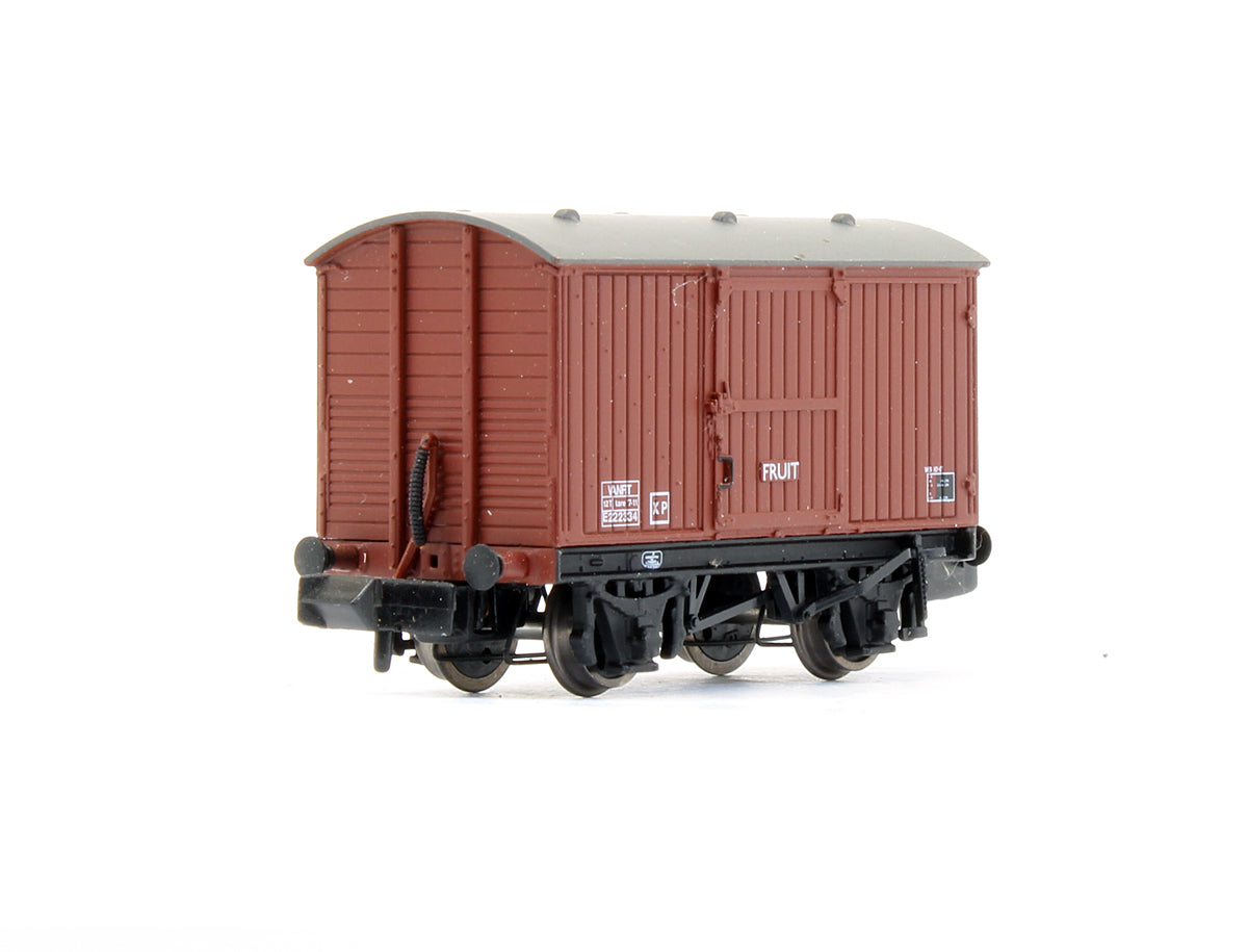 377-986 Pre-Owned 12T Eastern Ventilated Van BR Bauxite - Late 'E222334'