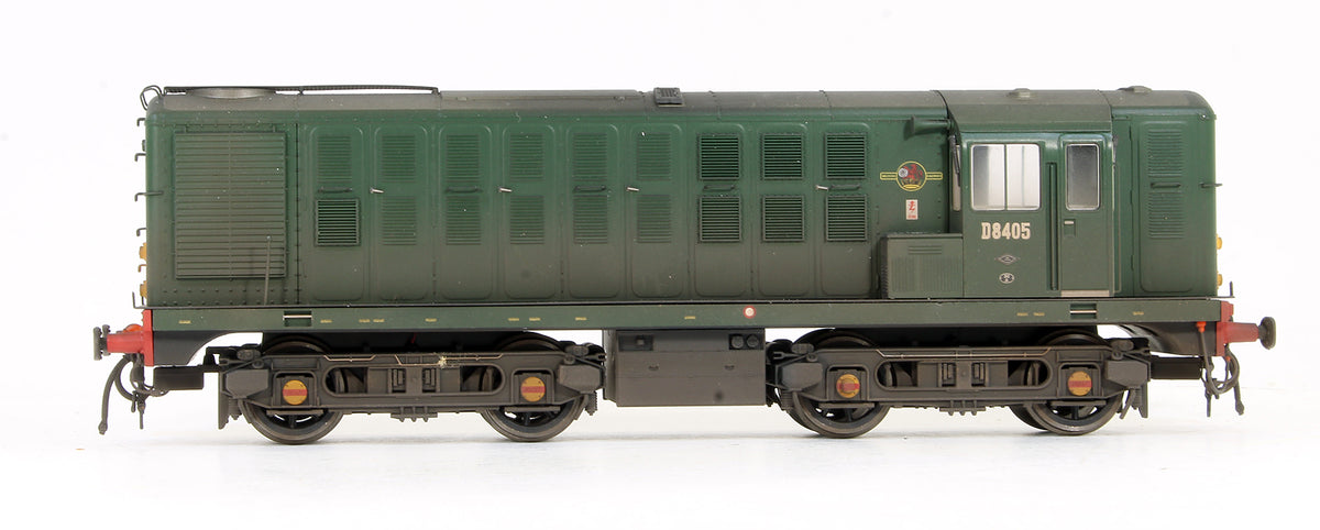 Pre-Owned 1605 Class 16 D8405 BR Green Diesel Locomotive (Weathered) Limited Edition - DCC Fitted