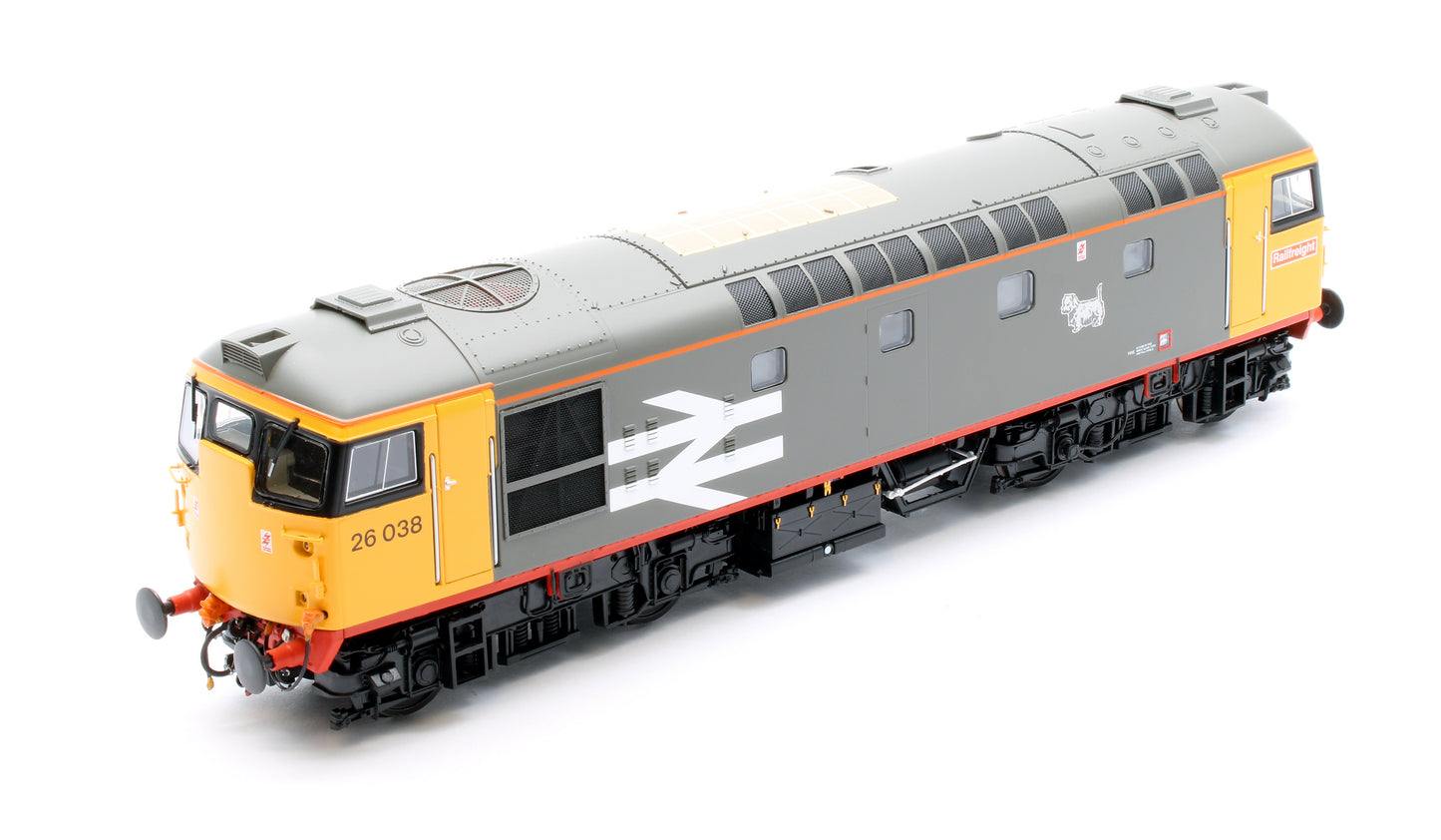 Class 26 Railfreight Red Stripe 26038 Diesel Locomotive
