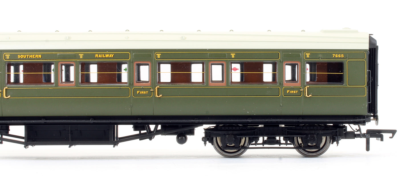 Pre-Owned SR Maunsell Corridor 1st Class Coach '7665'