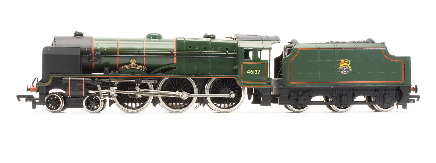 Pre-Owned BR Green Parallel Boiler Scot 4-6-0 'Prince of Wales Volunteers South Lancashire' 46137 Steam Locomotive