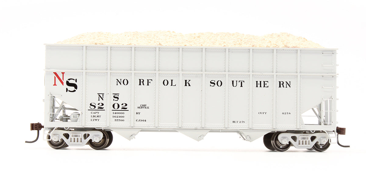 Pre-Owned 76404 Norfolk Southern 40' Wood Chip Hopper Ribbed - Road #8202