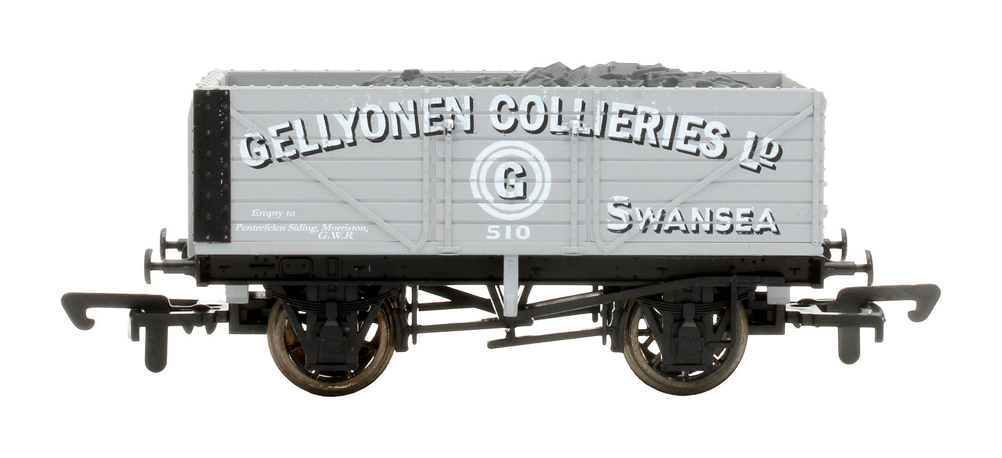 Pre-Owned 7 Plank Wagon Gellyonen Collieries Ltd '510' - Limited Edition