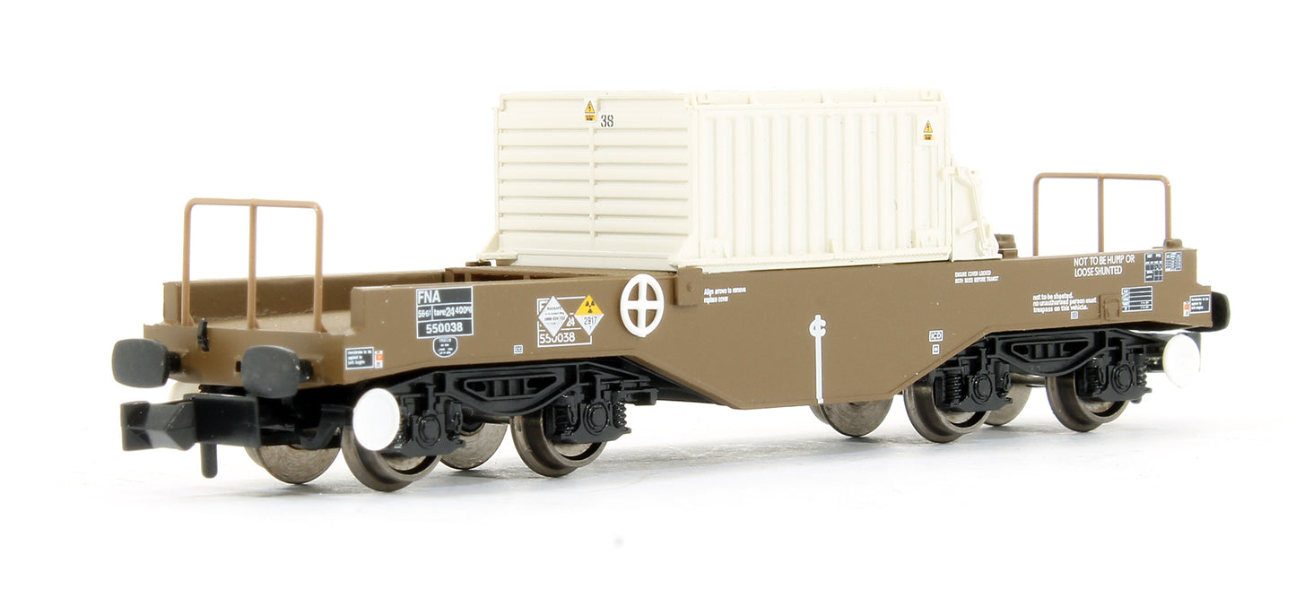 Pre-Owned 377-802 FNA Nuclear Flask Wagon with Sloping Floor 550038