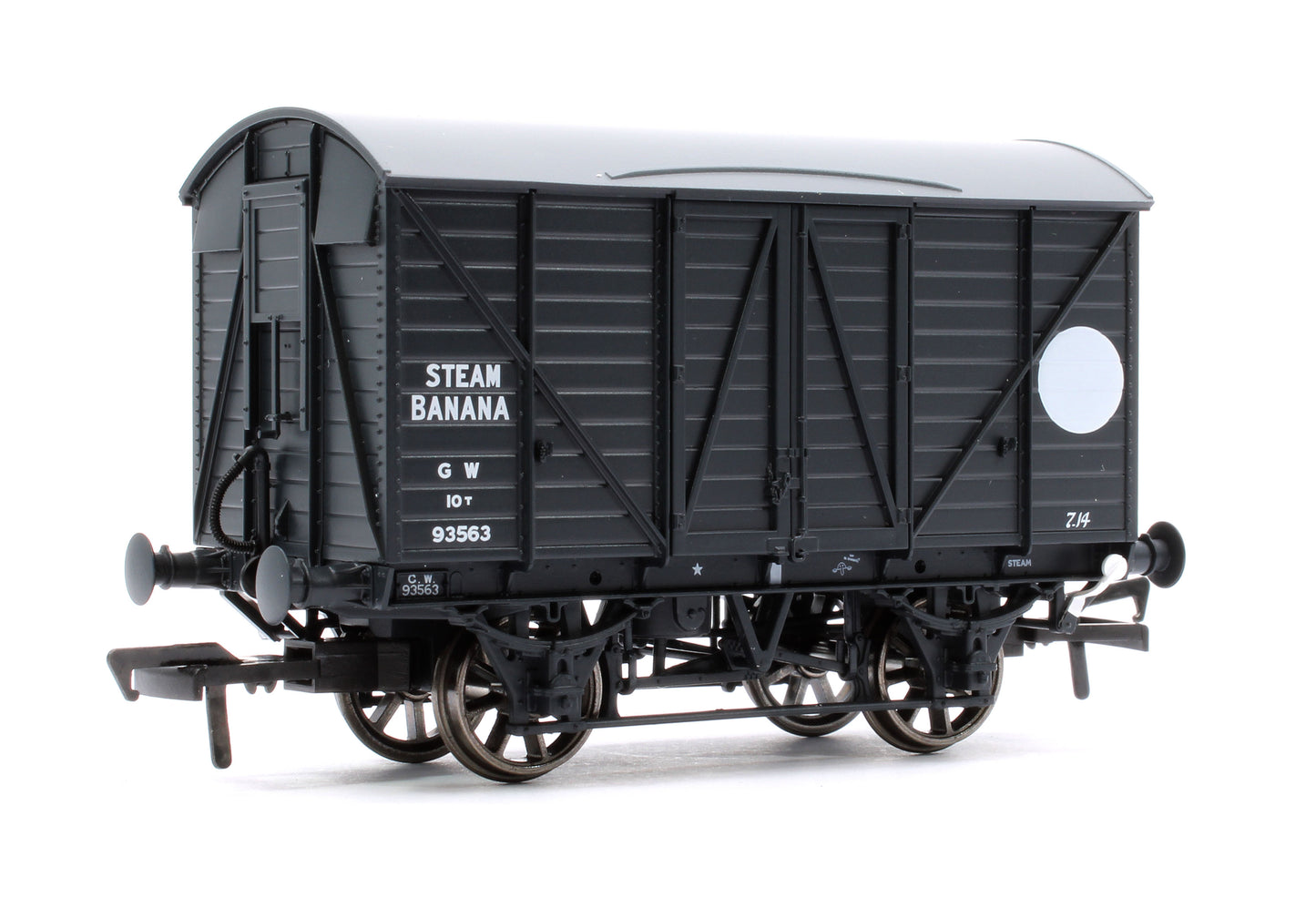 GWR Banana Van (Diagram Y4) No. 93563, GWR grey (post 1942 livery)