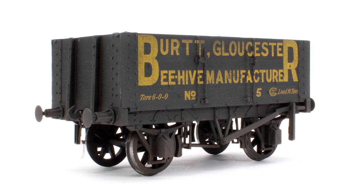 Pre-Owned Kit Built 10T 7 Plank Wagon No.5 'Burtt' - Weathered