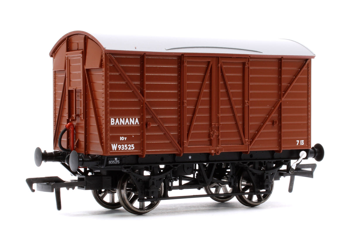 Pre-Owned GWR Banana Van (Diagram Y4) No. W93525, BR Bauxite