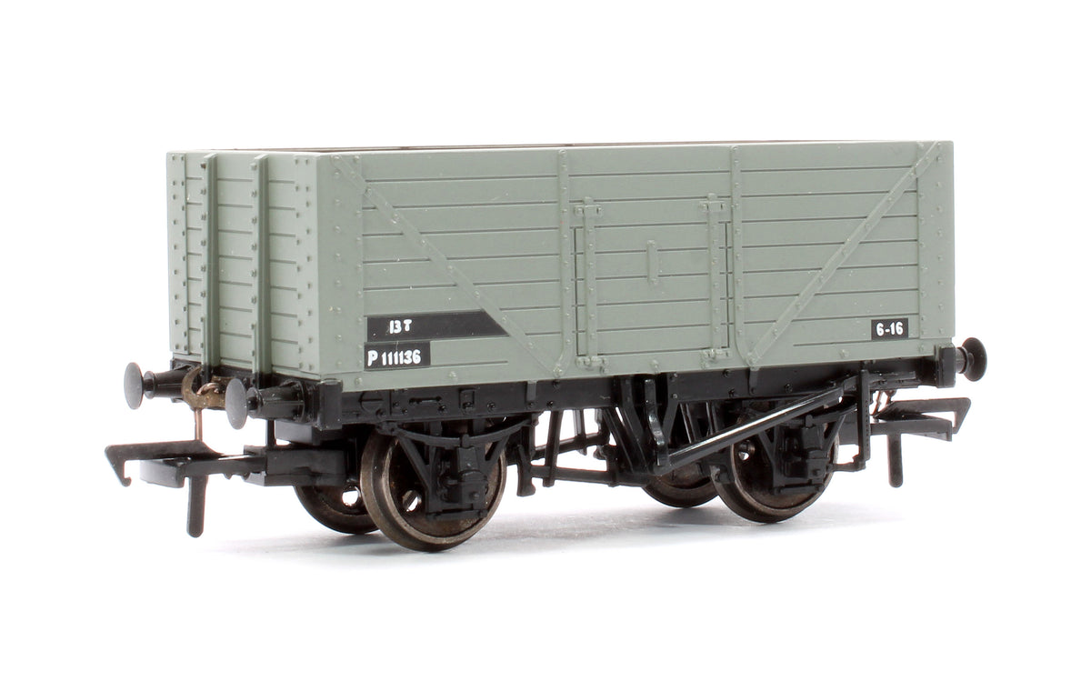 Pre-Owned 37-158C 8 Plank Wagon BR Grey No.P111136