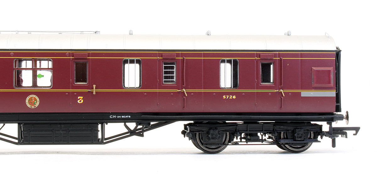 Pre-Owned R4805 LMS Standard Period 3 Corridor Brake 3rd Class Coach '5726'