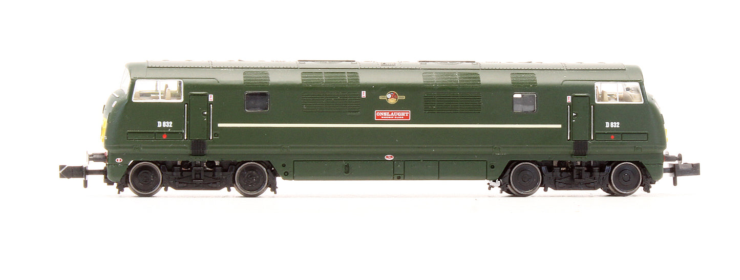 Pre-Owned 371-604 Class 42 'Onslaught' D832 BR Green Diesel Locomotive