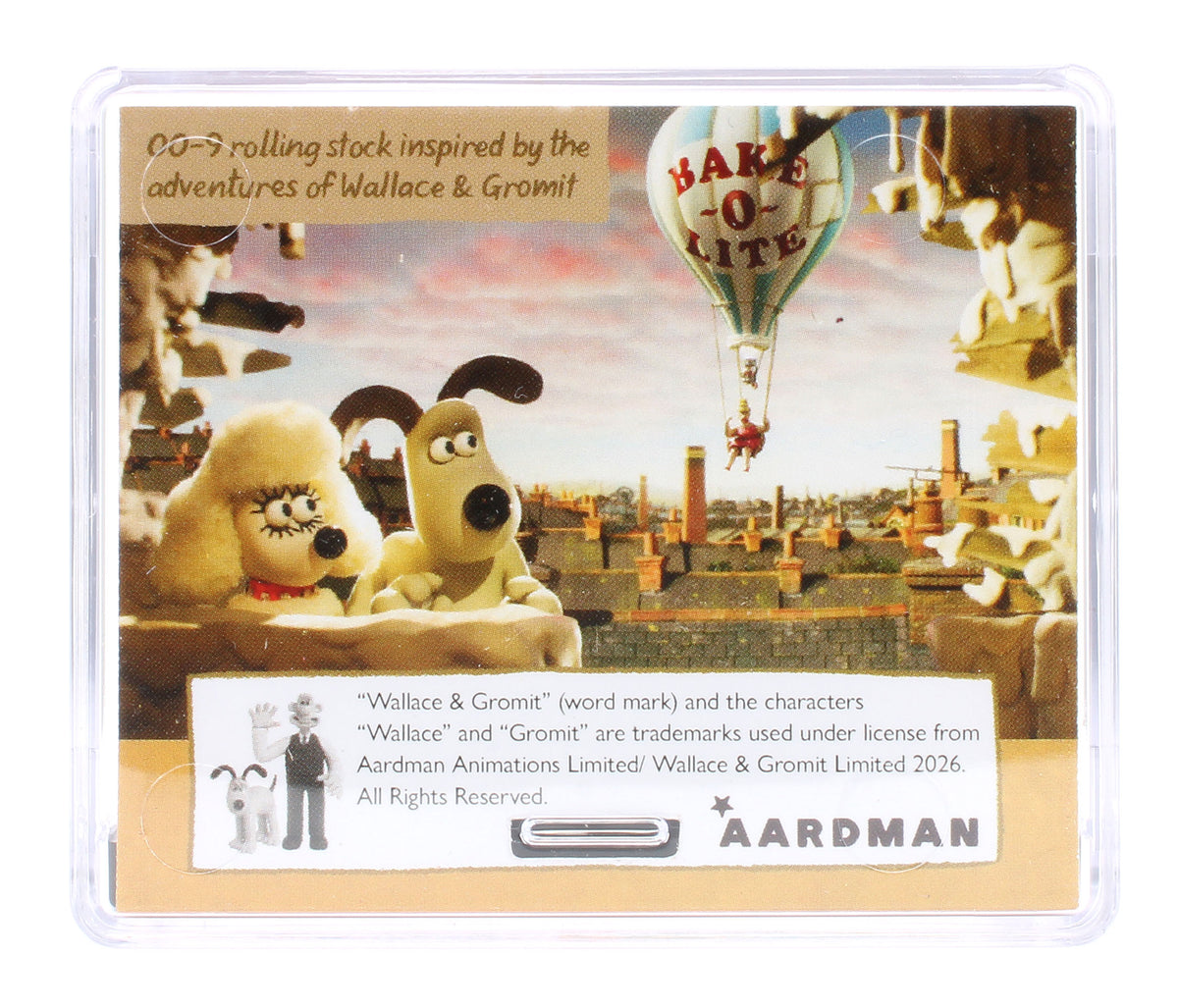 GRAA002 OO9 Box Van Wallace & Gromit Bako Lite