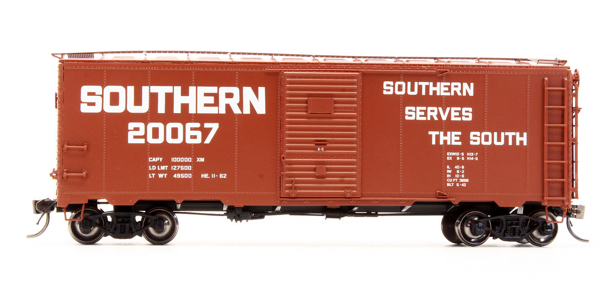 Pre-Owned 45814-19 10' 6" Mod 1937 AAR Box Car Southern Billboard - Road #20067