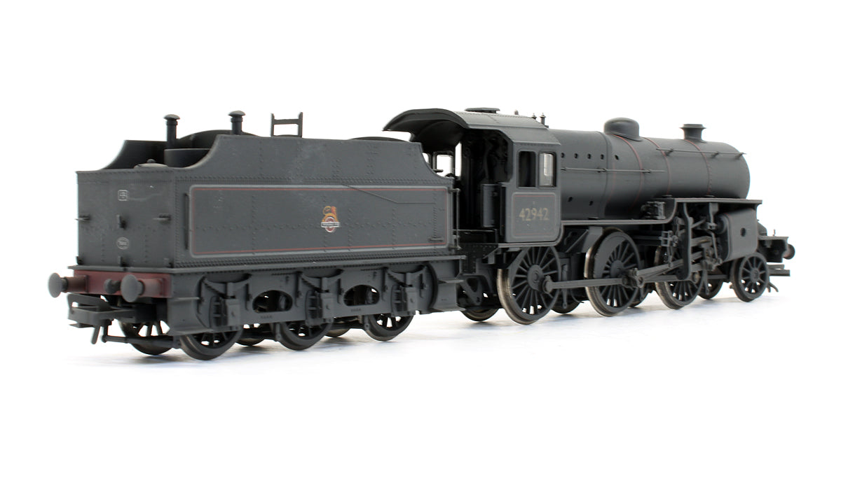 Pre-Owned 2-6-0 Crab 42942 BR Lined Black Early Emblem Steam Locomotive - Weathered