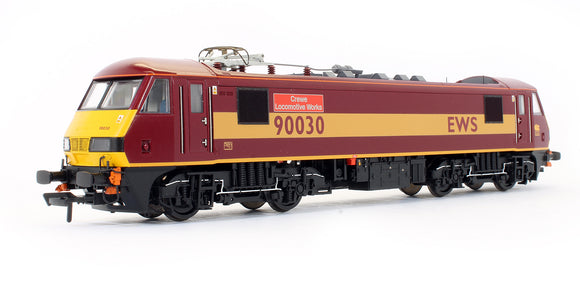 Pre-Owned Class 90 90030 'Crewe Locomotive Works' EWS Electric Locomotive