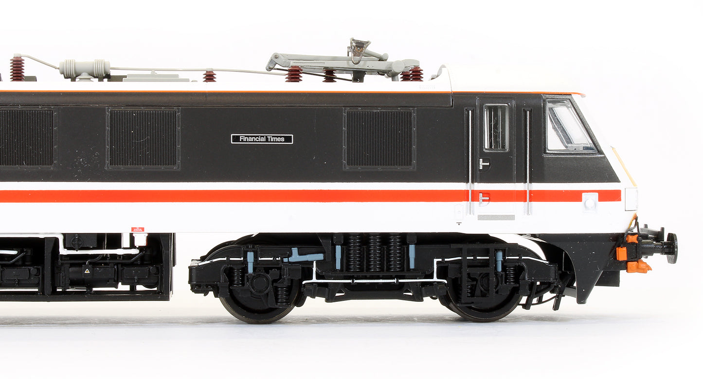 Pre-Owned 32-610 Class 90 90005 ‘Financial Times’ BR Intercity Swallow Electric Locomotive