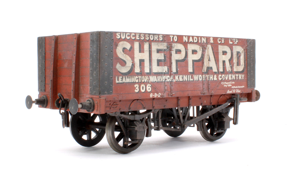 Pre-Owned Kit Built 10T 7 Plank Wagon No.306 'Sheppard' - Weathered