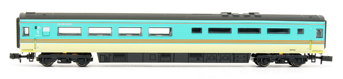 Pre-Owned Class 43 HST Midland Mainline HST 4 Cat Set - DCC Fitted
