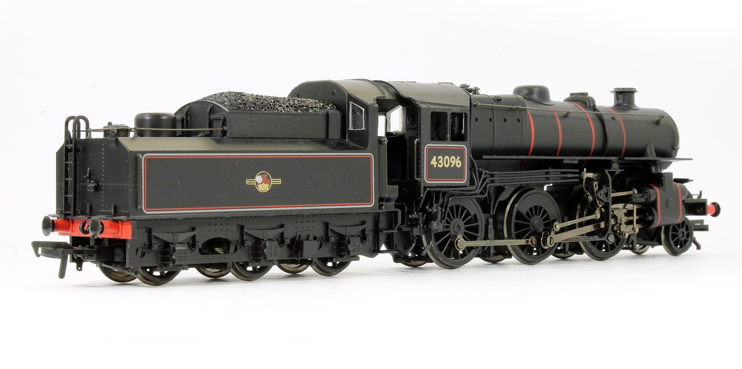 Pre-Owned 32-579 Ivatt Class 4 2-6-0 43096 BR Lined Black late Crest Steam Locomotive