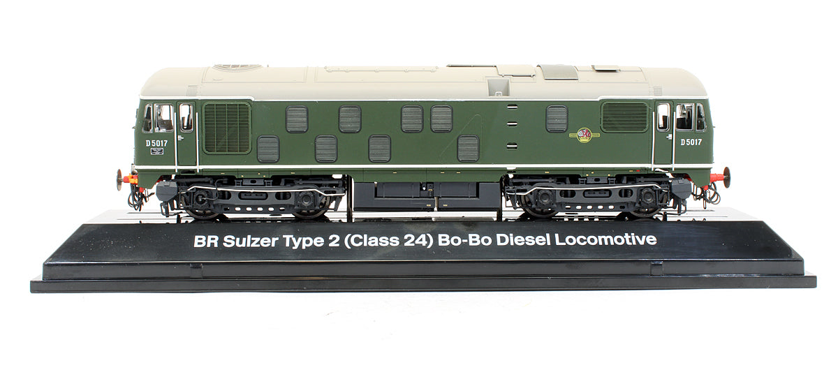 Pre-Owned BR Green Class 24 'D5017' Diesel Locomotive - DCC Sound