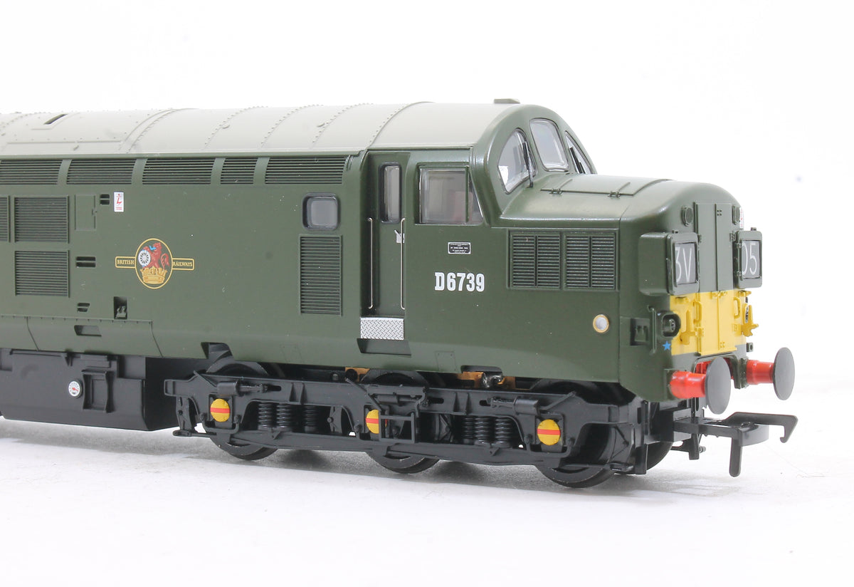 Class 37/0 No. D6739 BR Green Small Yellow Panel Diesel Locomotive (DCC Ready)
