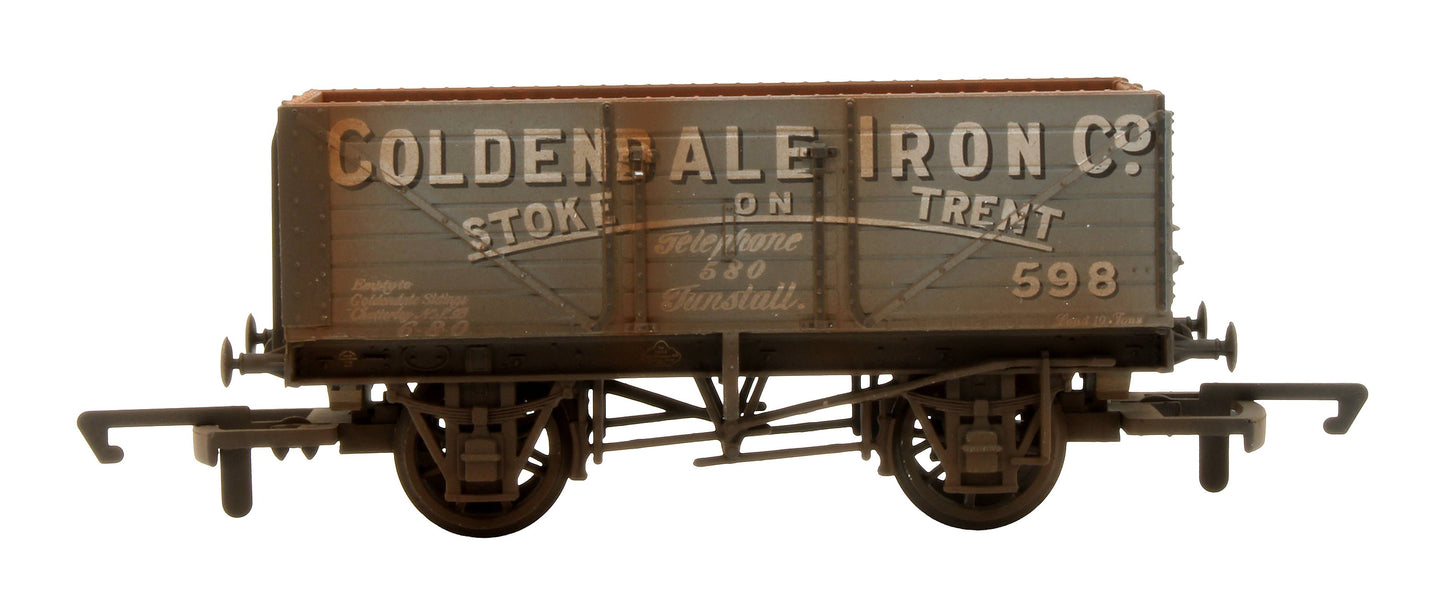 Pre-Owned R6517 7 Plank Wagon Coldend Ale Iron Co '598' - Custom Weathered