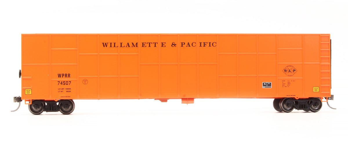 Pre-Owned 4524002-04 FMC Exterior Rotary Woodchip Gondola Willamette & Pacific - Road #74507