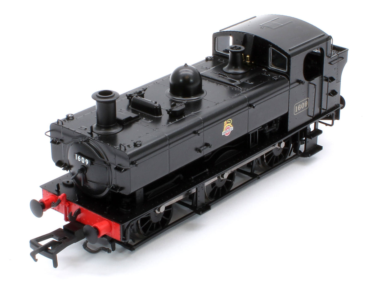 MR-301A Class 16xx 0-6-0PT BR Black Early Emblem 1609 Steam Locomotive