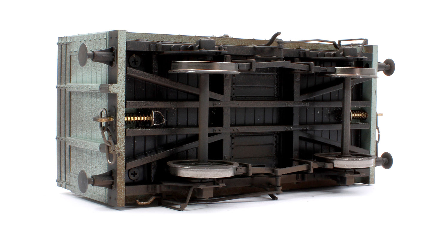 Pre-Owned Kit Built 7 Plank 13T Wagon with 3 Coke Rails No.P242136 - Weathered