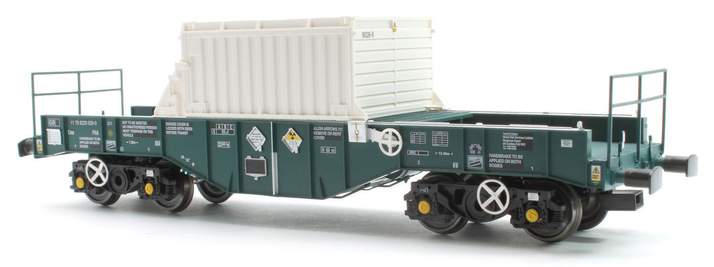 Pre-Owned ACC1117 FNA-D 'New Generation' Nuclear Flask Carrier - Teal - Twin Pack C