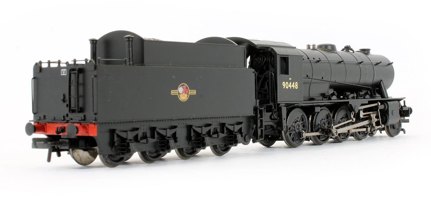 Pre-Owned WD Austerity Class 90448 BR Black Late Crest Steam Locomotive (DCC Fitted)