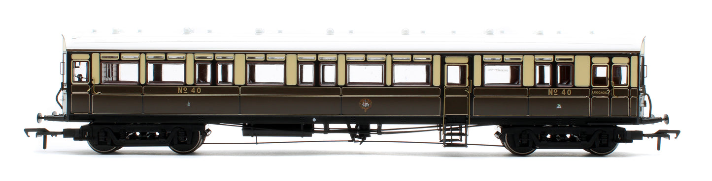 Autocoach GWR 40 Lined Chocolate & Cream