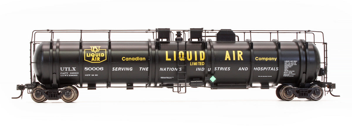 Pre-Owned 6110 Cryogenic Tank Car Canadian Liquid Air Single Car - Road #80006