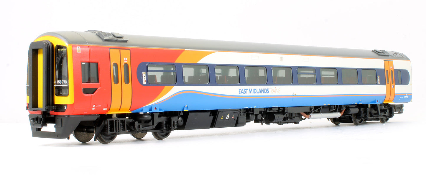 Pre-Owned 31-518 Class 158 2 Car DMU 158773 East Midlands Trains - DCC Fitted