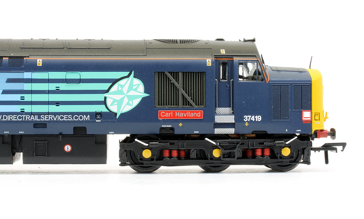 Pre-Owned Class 37419 'Carl Haviland' DRS Compass Diesel Locomotive - Renamed & Numbered - DCC Fitted