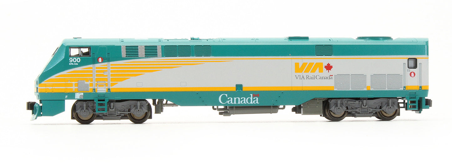 Pre-Owned P42 Diesel Locomotive VIA Rail - Road #900