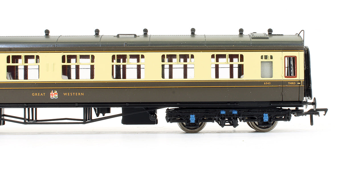 Pre-Owned Collett 1st / 3rd Chocolate & Cream Great Western Coach '6543'