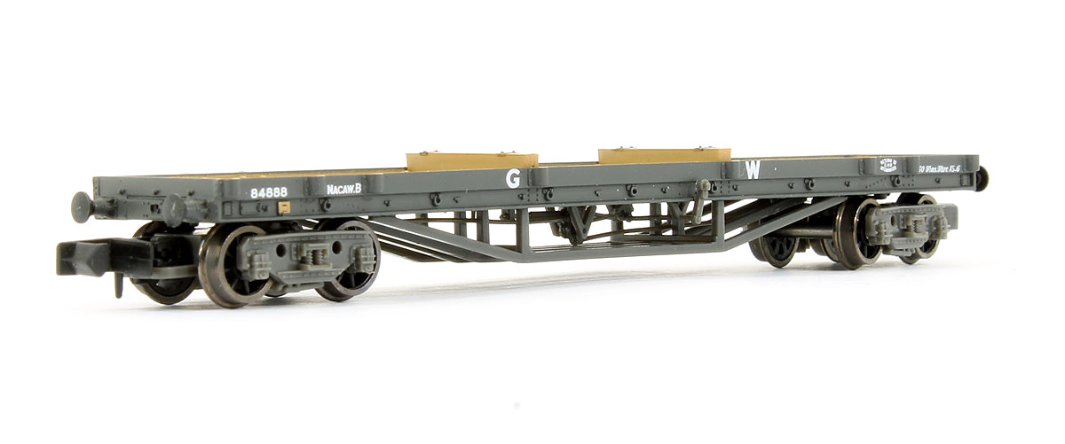 Pre-Owned Bogie Bolster Wagon GWR Grey
