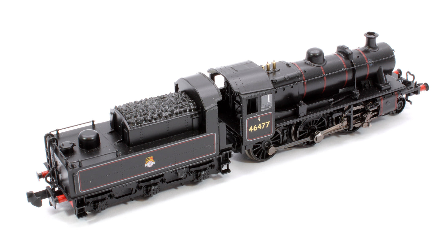 Pre-Owned 372-626A LMS Ivatt 2MT 46477 BR Lined Black (Early Emblem) Steam Locomotive