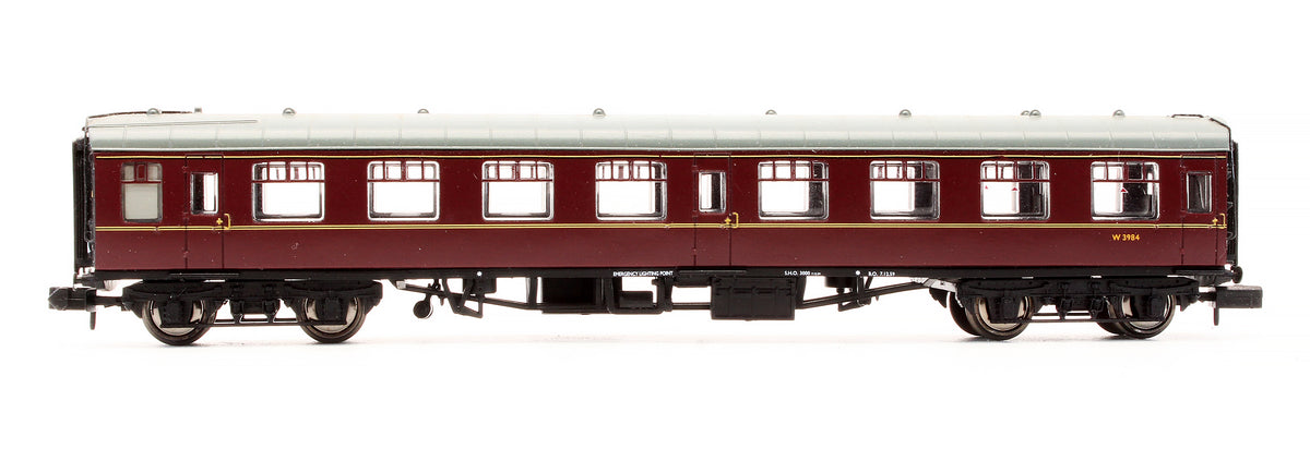 Pre-Owned 374-012A MK1 SO Second Open Coach BR Maroon W3984
