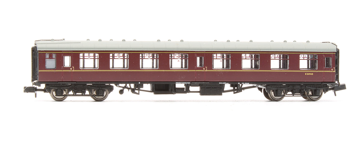 Pre-Owned 374-053G MK1 SK Corridor Second Coach BR Maroon 'E24945'