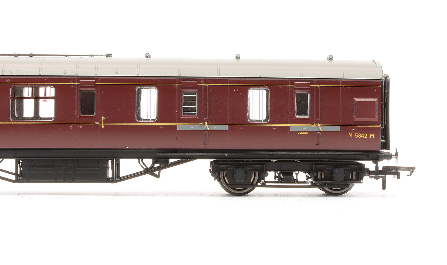 Pre-Owned BR (EX-LMS) Corridor Brake 3rd Class Coach 'M 5842 M'